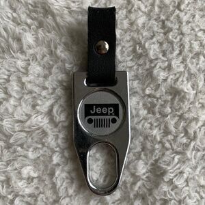 Jeep Silver Grille Logo Chrome Key Chain‎